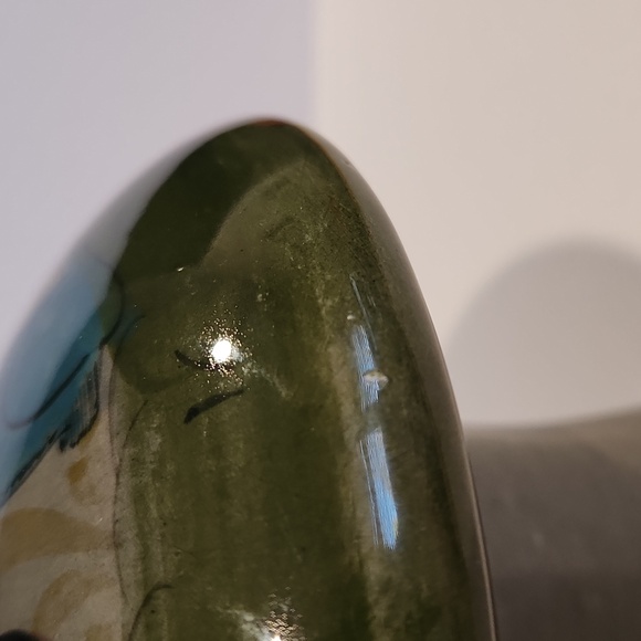 Gorgeous Tonala Bird and Rabbit Mushroom Figure- Signed - Picture 4 of 10